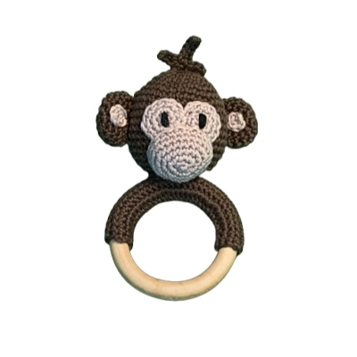 Rammelaar Aap Gehaakte Aap Rammelaar