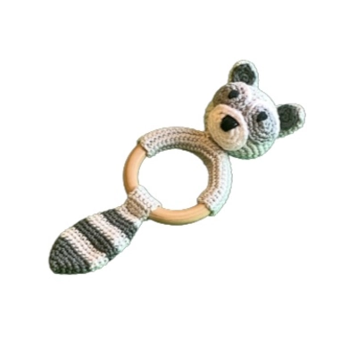 Gehaakte Wasbeer Rammelaar