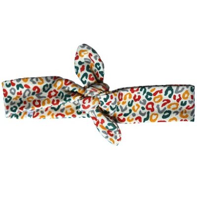 Ducky Beau - Haarband met multicolor patroon
