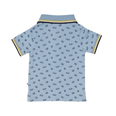 Ducky Beau - Polo met neushoornpatroon