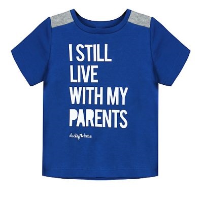Ducky Beau - T-shirt "I still live with my parents"