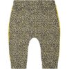 Ducky Beau - Joggingbroek met geel luipaardpatroon - achterkant