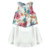 VinRose - Tuniek Izzy Cream Flower