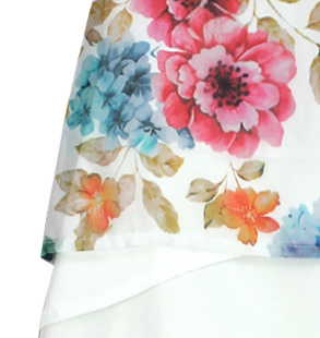 VinRose - Tuniek Izzy Cream Flower