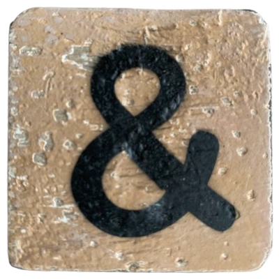 Houten Symbool EN - Bruin