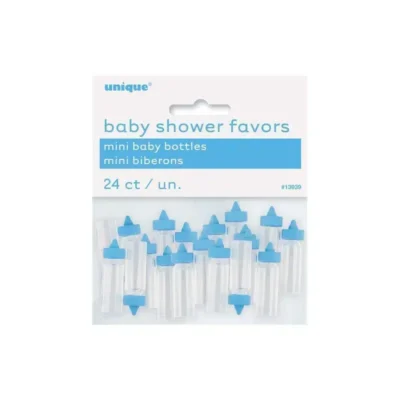 Mini Babyflesjes Blauw 24 st