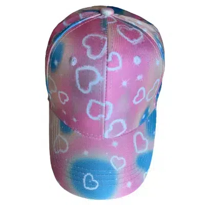 Roze pet met hartjes