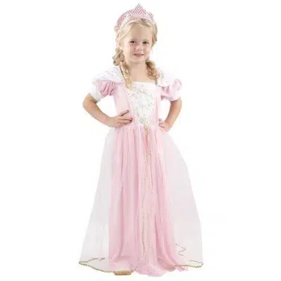 Verkleedpakje Prinses lichtroze - 80-91cm