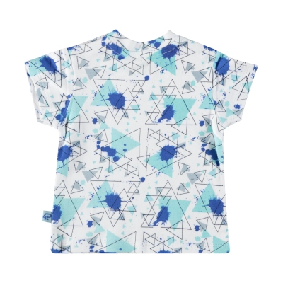 4President - T-shirt Gino Traingle aop - achterkant 4President - T-shirt Gino