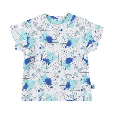 4President - T-shirt Gino Traingle aop - voorkant 4President - T-shirt Gino