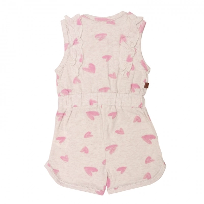 Frogs and Dogs - Short Overal Hearts AOP