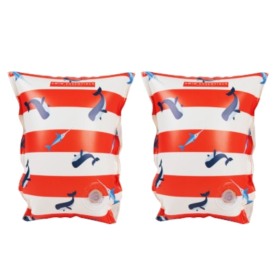 Zwembandjes Walvis Rood-Wit