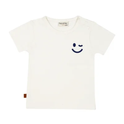 25025005 - T-Shirt Smile Logo - White Alyssum