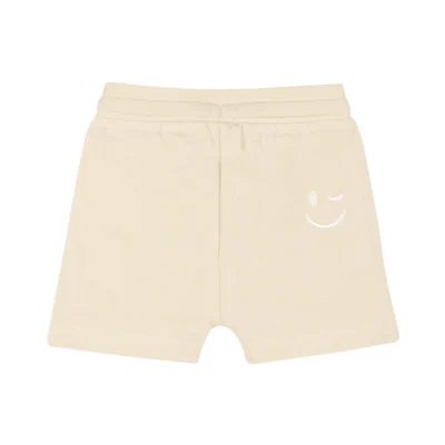 25025006 - Short Smile Logo - Sand Shell - Achterkant