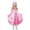Verkleedpakje Prinses donkerroze - 105-121cm