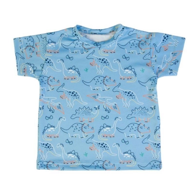 Zwemshirt Dino blauw