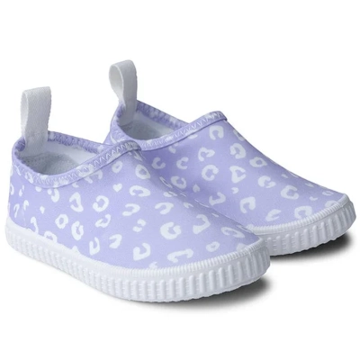 Waterschoentjes Lila Leopard
