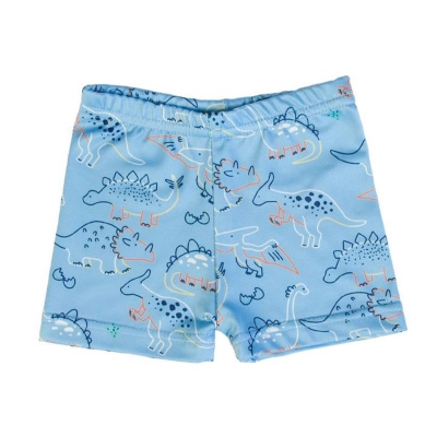 Zwemshort Zonbescherming UPF 50+ - Dino's FS Baby | Zwemshort Dino blauw