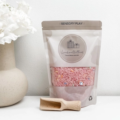 Speelrijst | Regenboog mix 500 gram