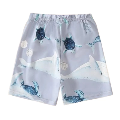 Grijze Zwemshort Zeeleven
