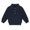 Frogs and Dogs - Flat Knit Polo - Patriot Blue - 25090004 25090004 - Frogs & Dogs - Flat Knit Polo