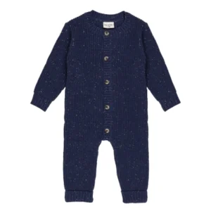 Frogs and Dogs - Sprinkle Knit Onesie Blauw - 25090009
