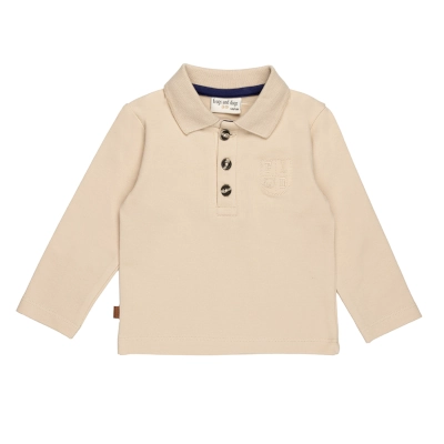 Frogs and Dogs - Polo Shield - Play All Day - Beige - 25092014