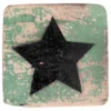 Houten Symbool Ster - Groen