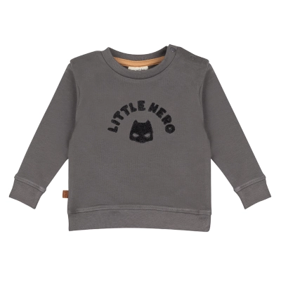 Frogs and Dogs - Sweater Hero - Little Hero - Smoked Pearl - 25091009