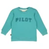 Frogs and Dogs - Sweater Pilot - Pilot Club - Aqua Sea - 25093011