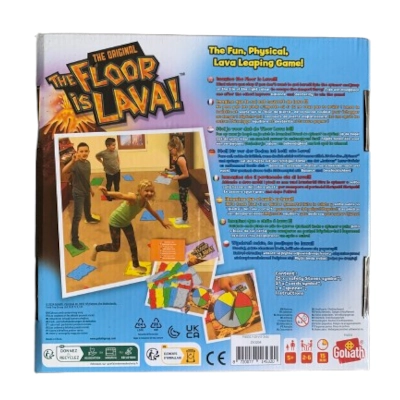 De vloer is lava