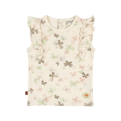 Frogs and Dogs - Ruffle T-shirt Butterflies - Little Butterfly - 26035007