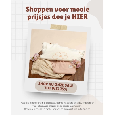 Sale 50% tot 75% korting