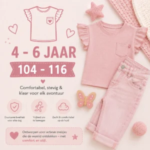 Meisjes 4-6 JAAR MT 104 - MT 116