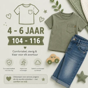 Jongens 4-6 JAAR MT 104 - MT 116