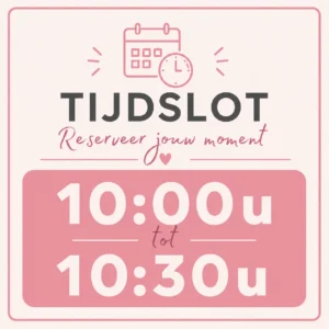 Tijdslot 1000u - 1030u Tijdslot 10:00u tot 10:30u