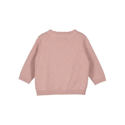 462014 - Gebreid Pink Vestje - Achterkant