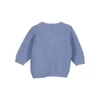 462015 - Gebreid Blue Vestje - Achterkant