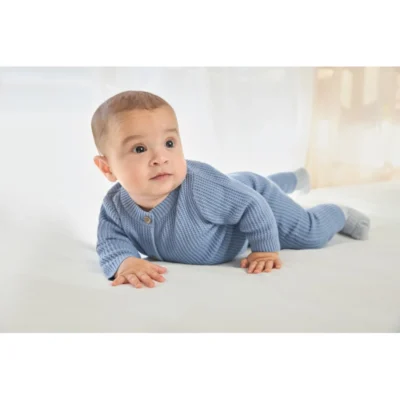 469072 - Gebreide Blue Pants en Vestje