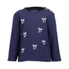 950651 - Shirt Bows Nachtblauw
