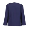 950651 - Shirt Bows Nachtblauw - Achterkant