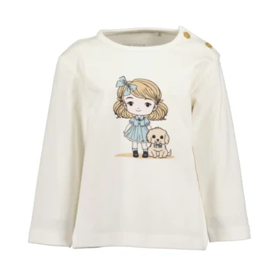 950651 - Shirt Bows Offwhite