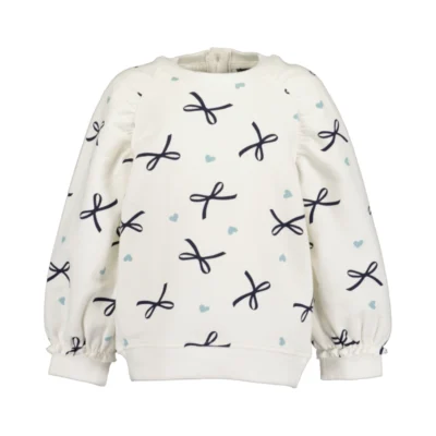 957111 - Sweater Bows Offwhite