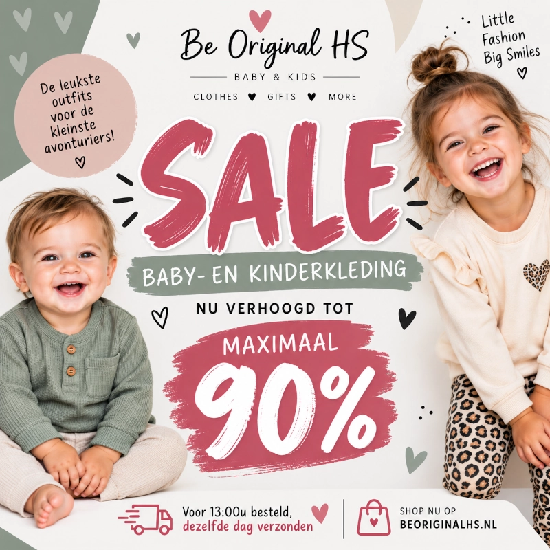 Sale tot 90% korting