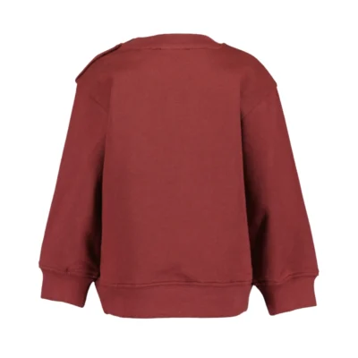 984150 - Sweater Wildlife Wijnrood - Achterkant