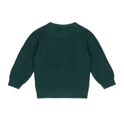 Frogs & Dogs - 26082017 - Flat Knit Rib Sweater Racer - Achterkant