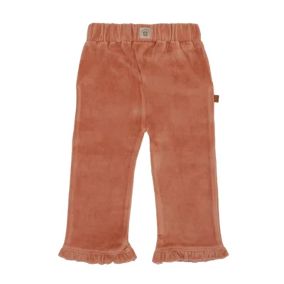 Frogs & Dogs - 26085006 - Velvet Wide Pants - Achterkant