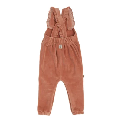Frogs & Dogs - 26085015 - Ruffle Dungaree - Achterkant